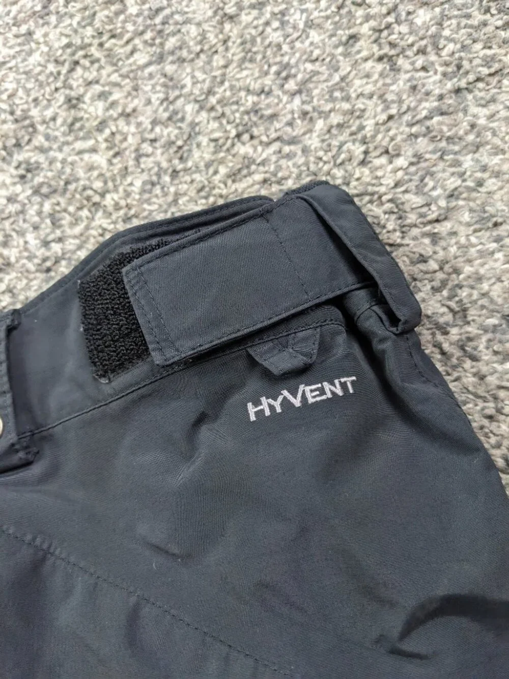 2008 The North Face Hyvent Ski Snowboarding Snow Pants Mens Large Black Cargo